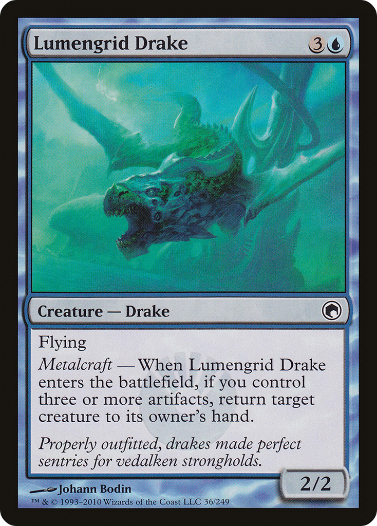 Magic: The Gathering - Lumengrid Drake - Scars of Mirrodin