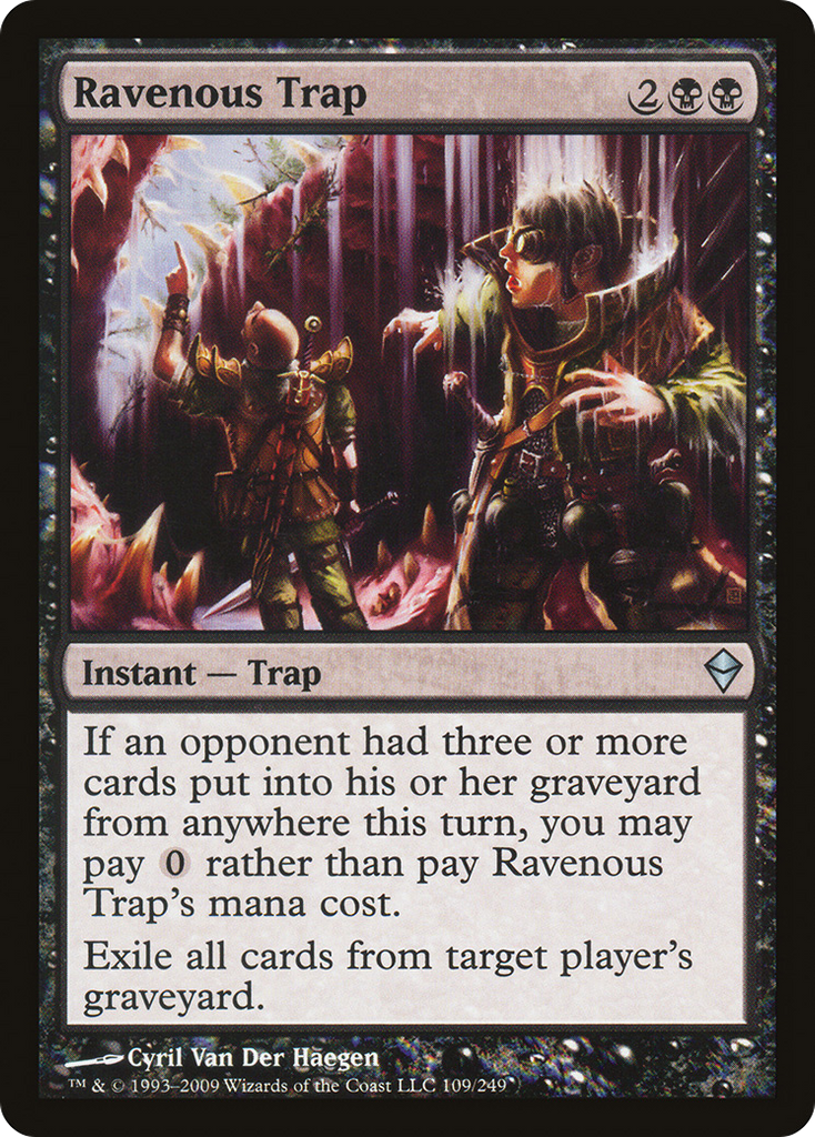 Magic: The Gathering - Ravenous Trap - Zendikar