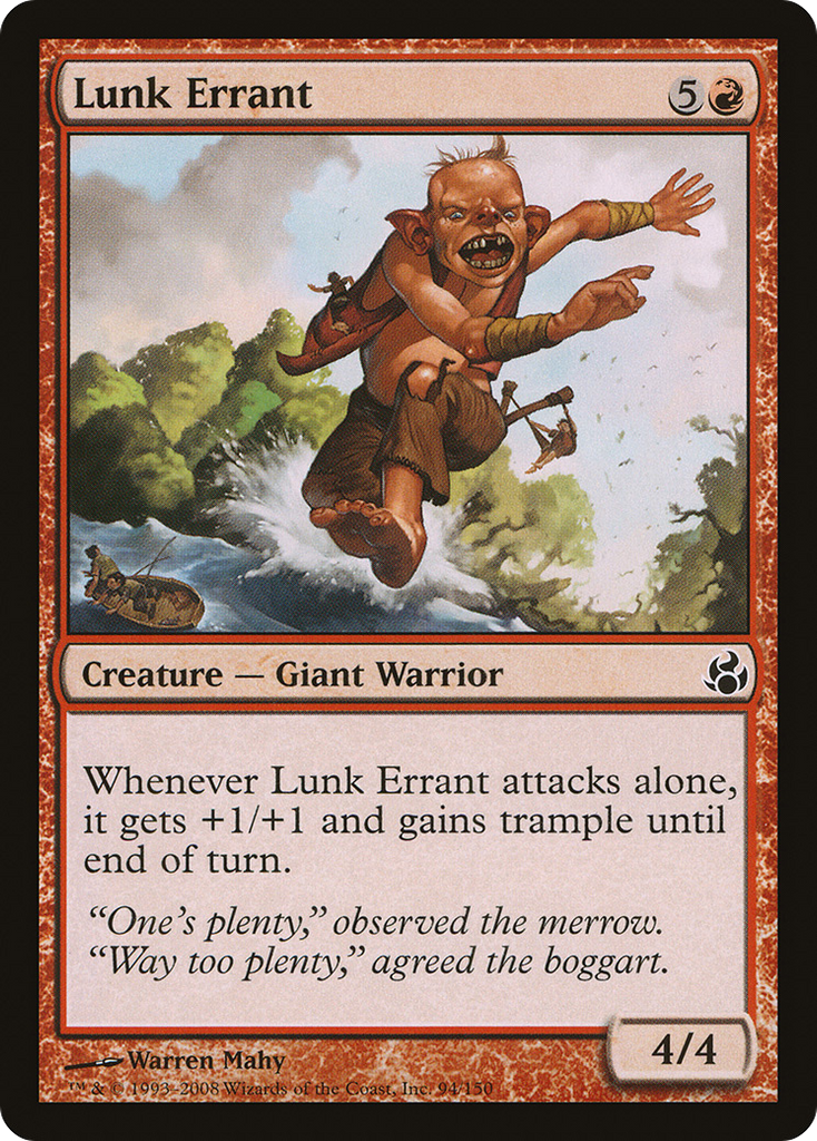 Magic: The Gathering - Lunk Errant - Morningtide