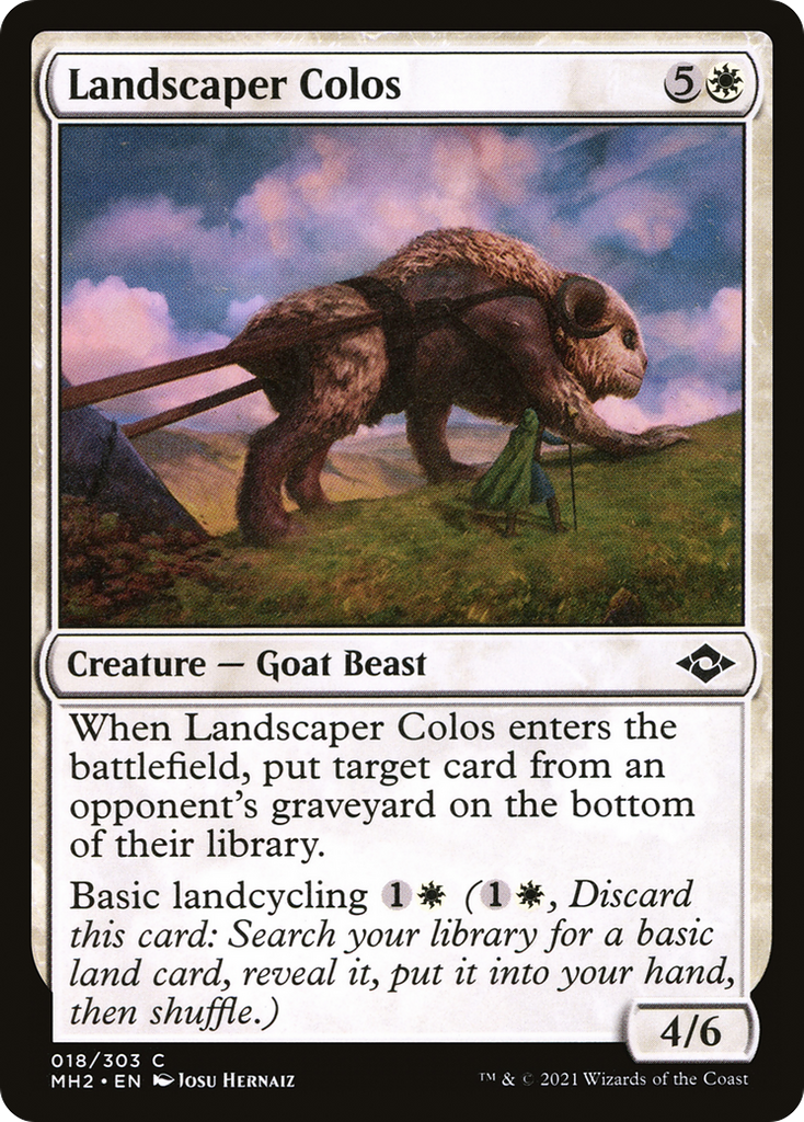 Magic: The Gathering - Landscaper Colos Foil - Modern Horizons 2