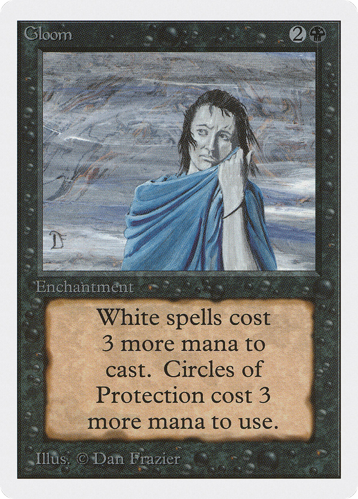 Magic: The Gathering - Gloom - Unlimited Edition