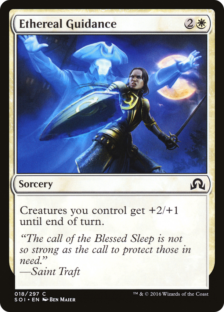 Magic: The Gathering - Ethereal Guidance - Shadows over Innistrad