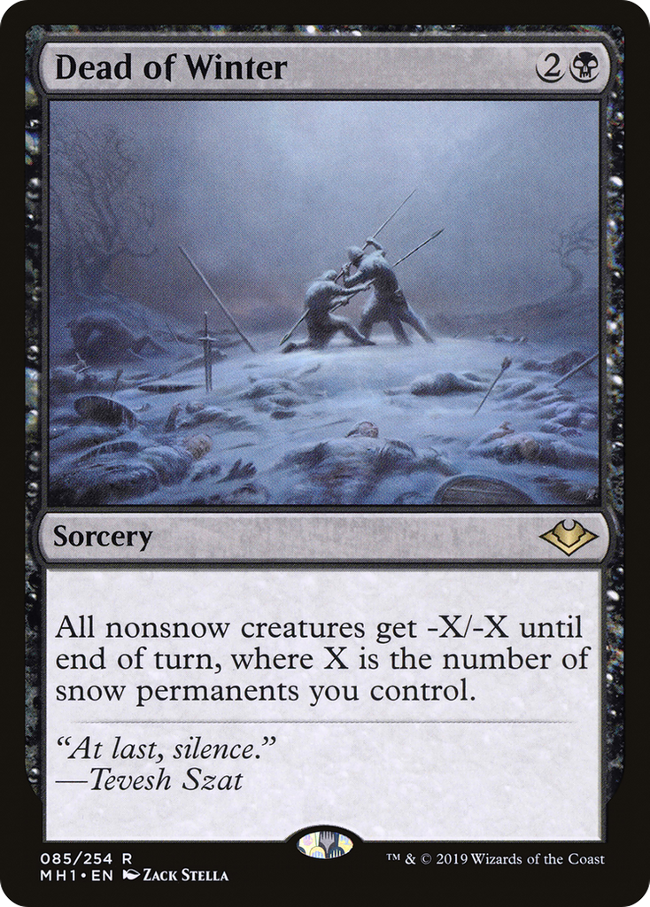 Magic: The Gathering - Dead of Winter Foil - Modern Horizons