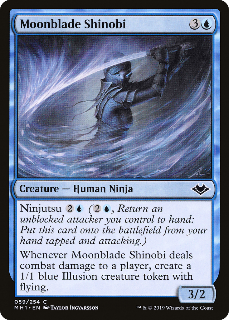 Magic: The Gathering - Moonblade Shinobi Foil - Modern Horizons