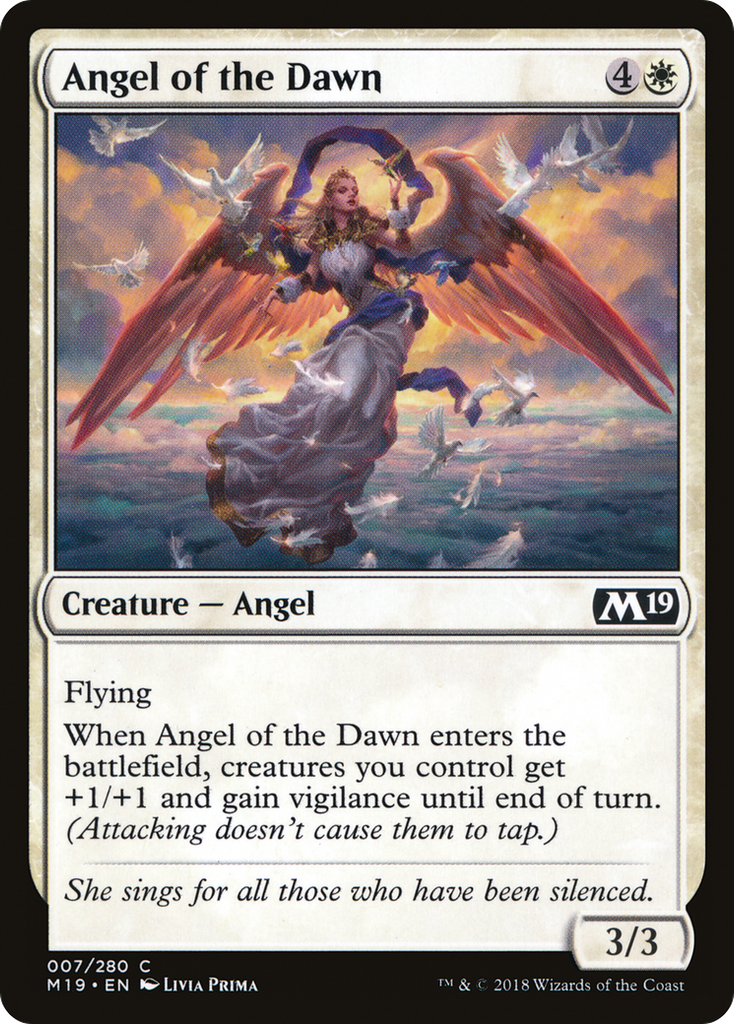 Magic: The Gathering - Angel of the Dawn - Core Set 2019