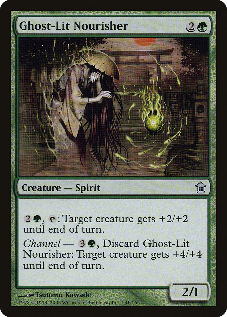 Magic: The Gathering - Ghost-Lit Nourisher - Saviors of Kamigawa