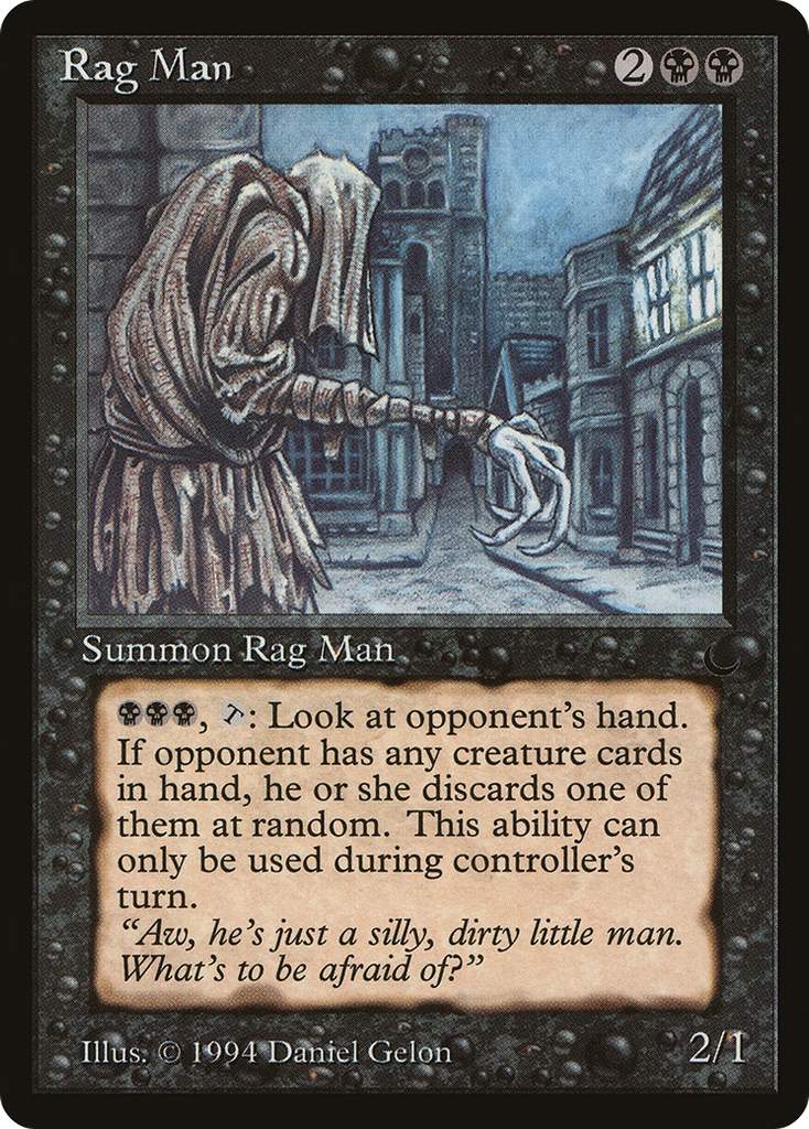 Magic: The Gathering - Rag Man - The Dark