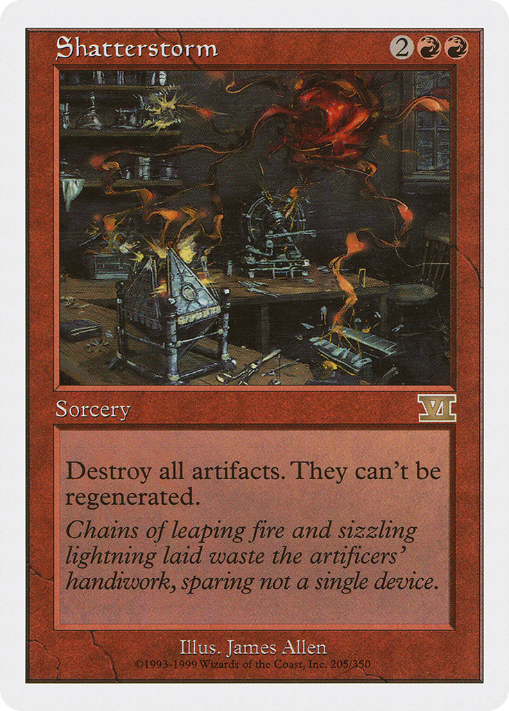 Magic: The Gathering - Shatterstorm - Classic Sixth Edition