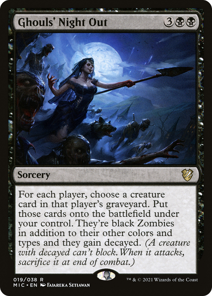 Magic: The Gathering - Ghouls' Night Out - Midnight Hunt Commander
