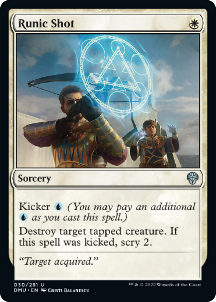 Magic: The Gathering - Runic Shot - Dominaria United