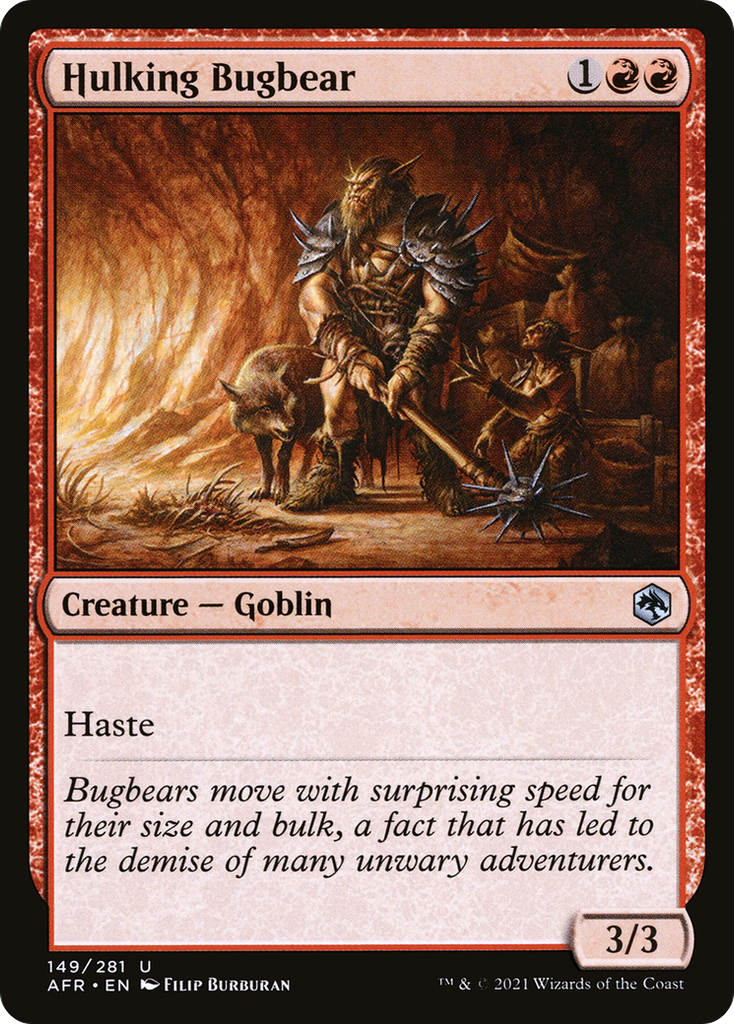 Magic: The Gathering - Hulking Bugbear - Adventures in the Forgotten Realms