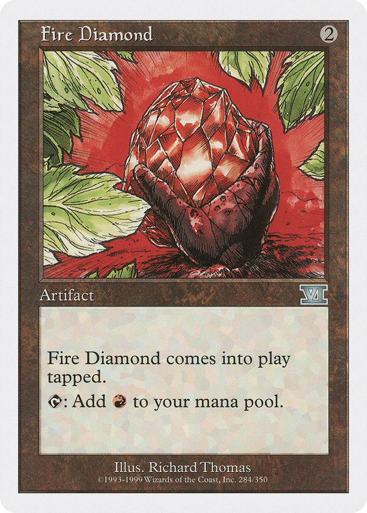 Magic: The Gathering - Fire Diamond - Classic Sixth Edition