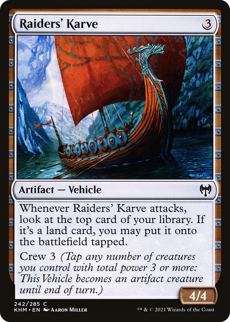 Magic: The Gathering - Raiders' Karve Foil - Kaldheim