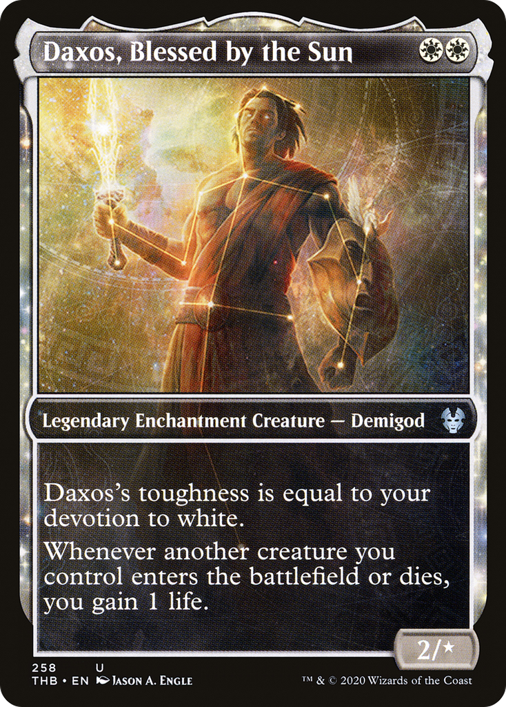 Magic: The Gathering - Daxos, Blessed by the Sun Foil - Theros Beyond Death