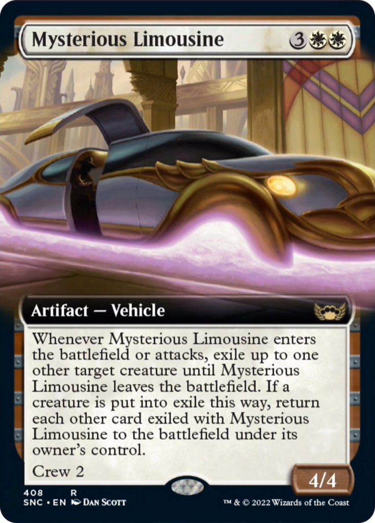 Magic: The Gathering - Mysterious Limousine - Streets of New Capenna