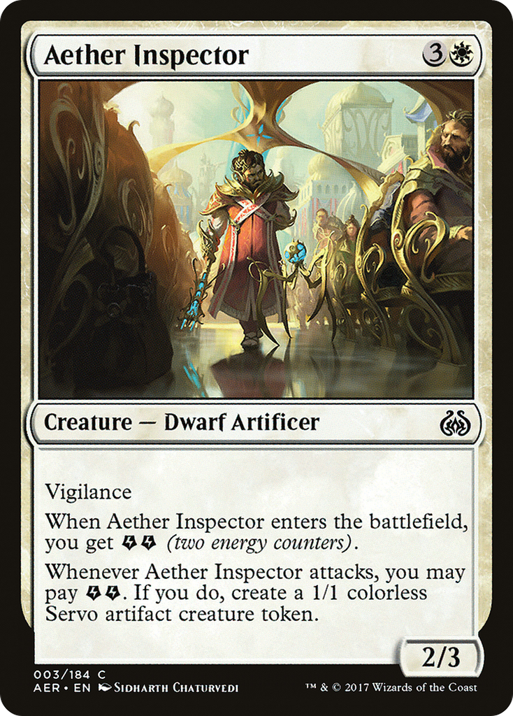 Magic: The Gathering - Aether Inspector - Aether Revolt