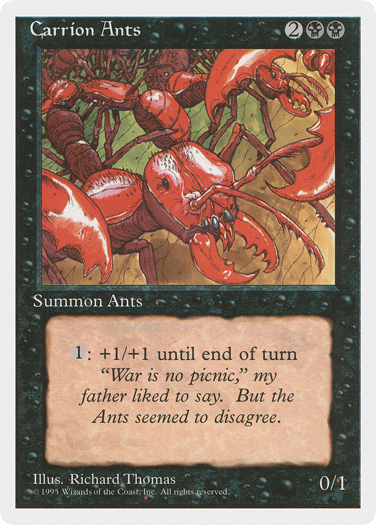 Magic: The Gathering - Carrion Ants - Fourth Edition