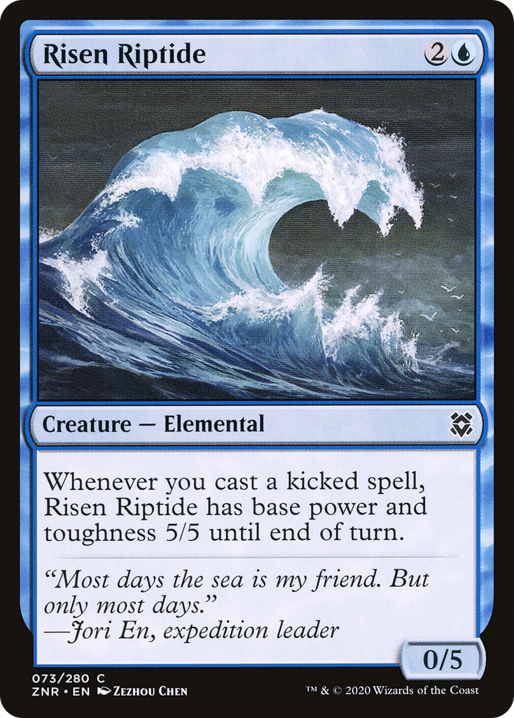 Magic: The Gathering - Risen Riptide Foil - Zendikar Rising