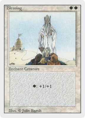 Magic: The Gathering - Blessing - Revised Edition