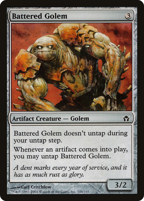 Magic: The Gathering - Battered Golem - Fifth Dawn