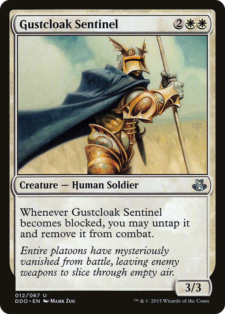 Magic: The Gathering - Gustcloak Sentinel - Duel Decks: Elspeth vs. Kiora