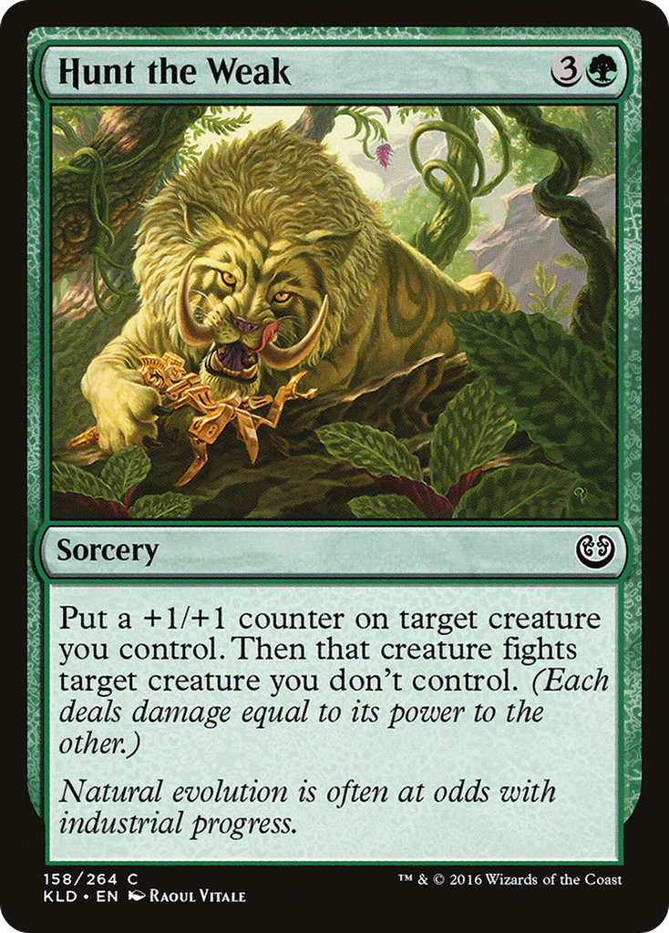 Magic: The Gathering - Hunt the Weak - Kaladesh