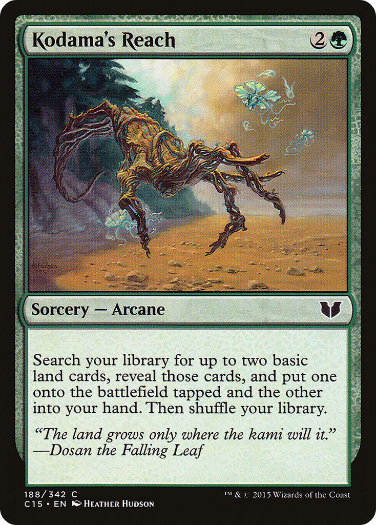 Magic: The Gathering - Kodama's Reach - Commander 2015