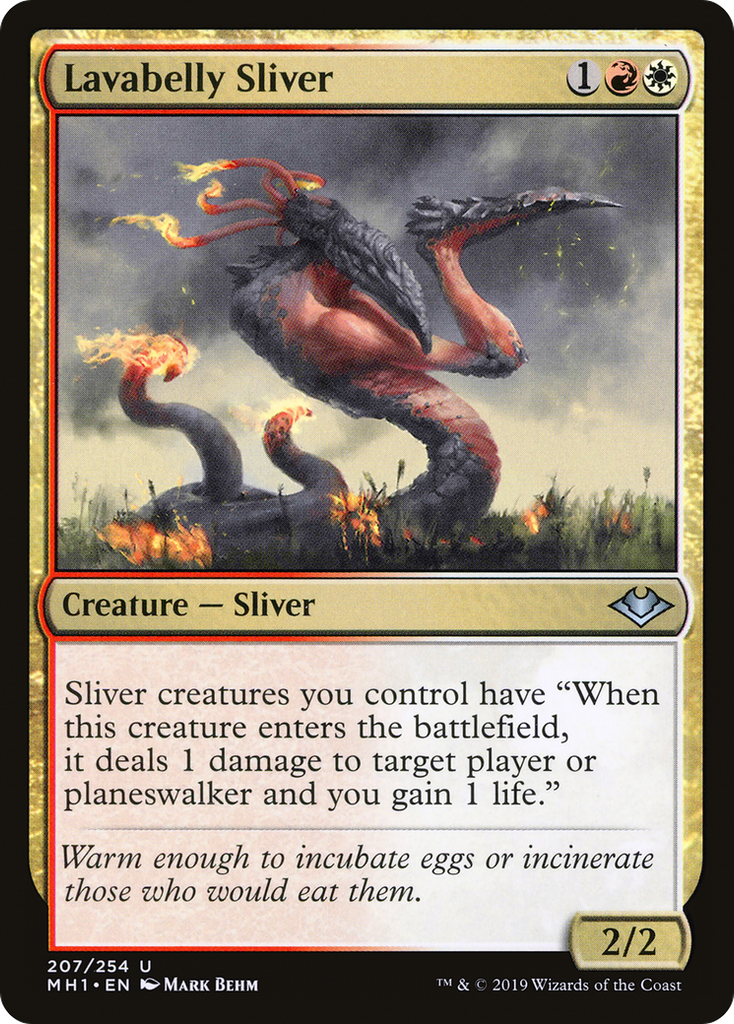 Magic: The Gathering - Lavabelly Sliver - Modern Horizons