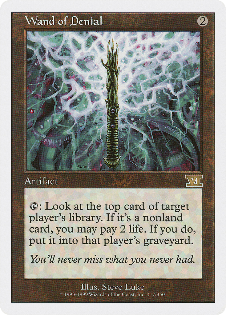 Magic: The Gathering - Wand of Denial - Classic Sixth Edition