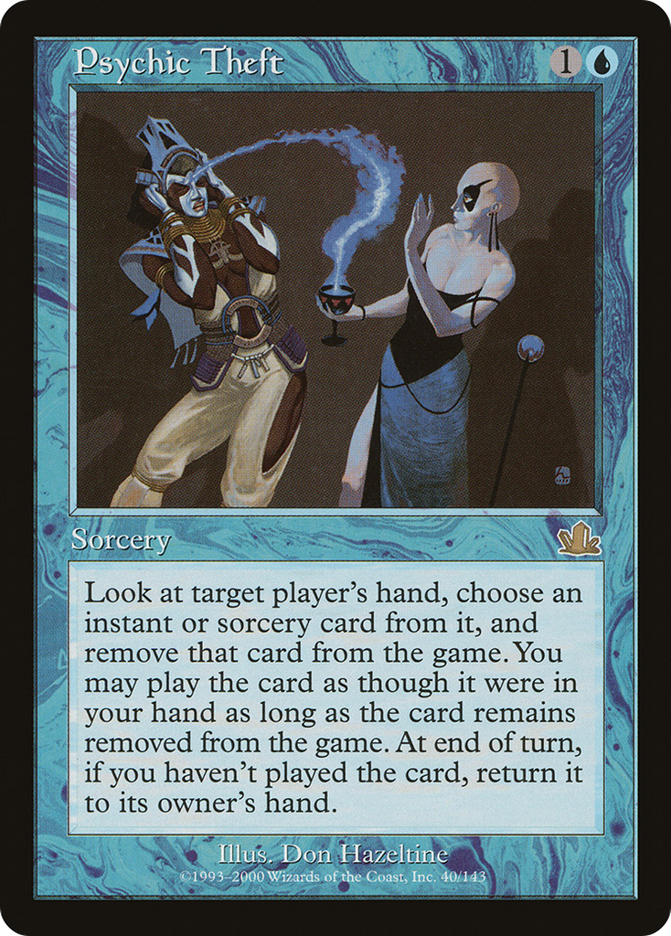 Magic: The Gathering - Psychic Theft - Prophecy