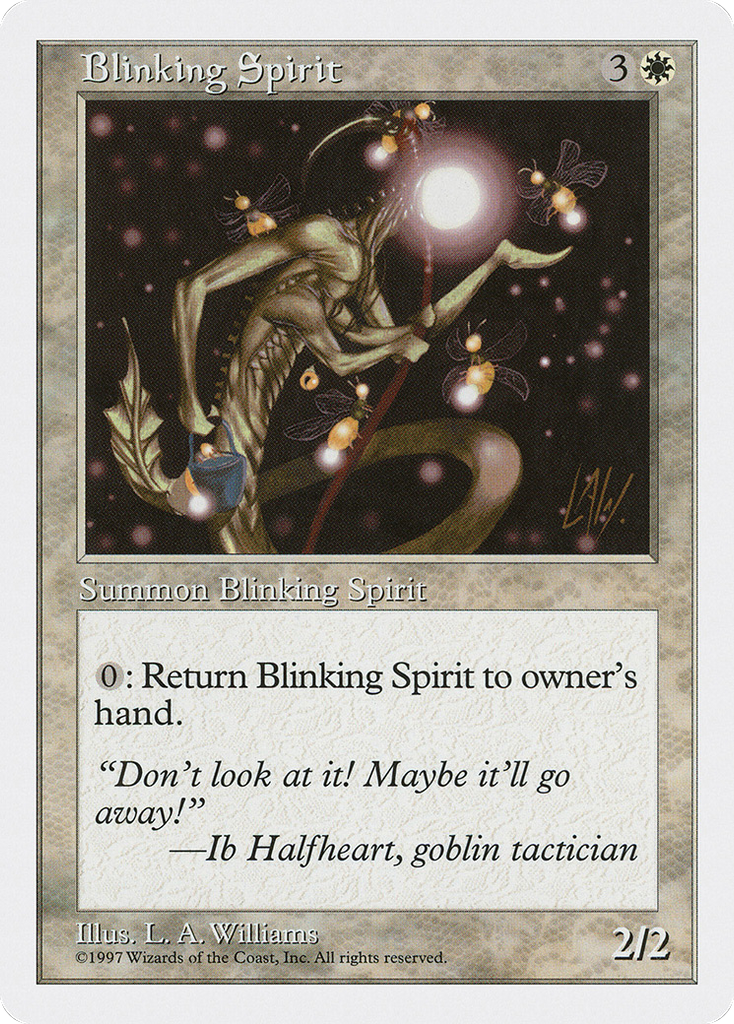 Magic: The Gathering - Blinking Spirit - Fifth Edition