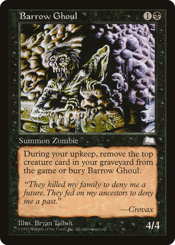 Magic: The Gathering - Barrow Ghoul - Weatherlight