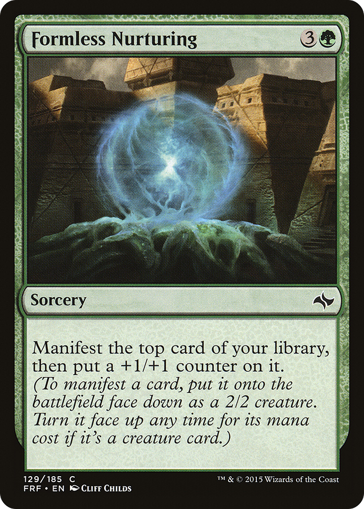 Magic: The Gathering - Formless Nurturing - Fate Reforged