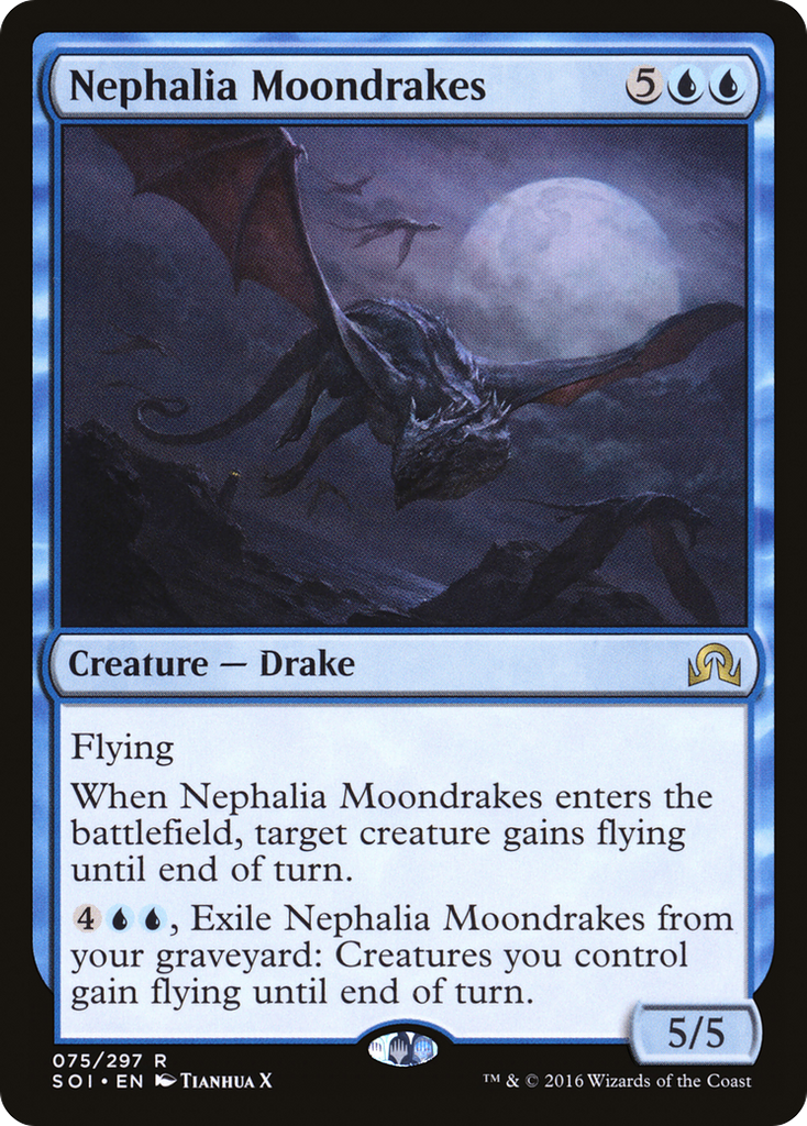 Magic: The Gathering - Nephalia Moondrakes - Shadows over Innistrad