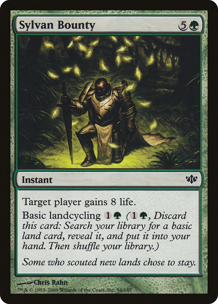 Magic: The Gathering - Sylvan Bounty - Conflux