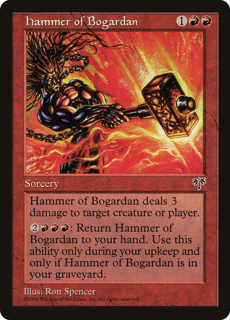 Magic: The Gathering - Hammer of Bogardan - Mirage