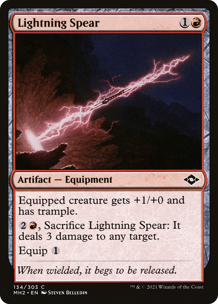 Magic: The Gathering - Lightning Spear - Modern Horizons 2