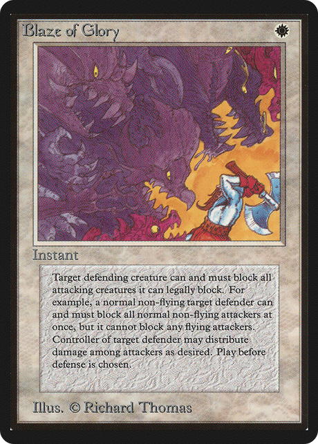 Magic: The Gathering - Blaze of Glory - Limited Edition Beta