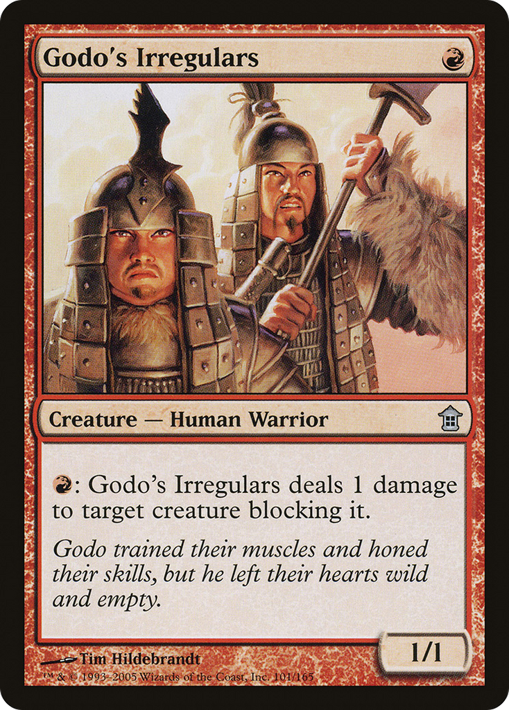 Magic: The Gathering - Godo's Irregulars - Saviors of Kamigawa