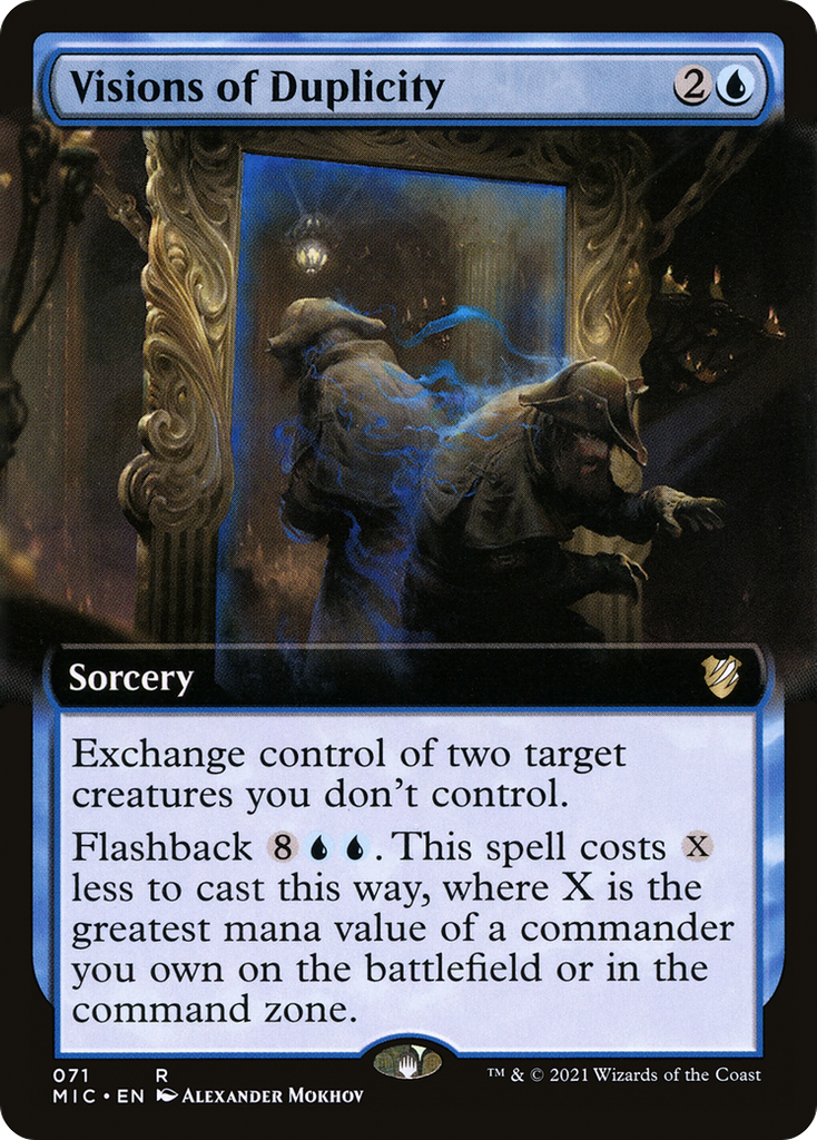 Magic: The Gathering - Visions of Duplicity - Midnight Hunt Commander