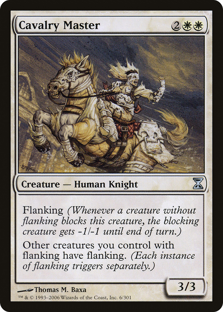 Magic: The Gathering - Cavalry Master - Time Spiral