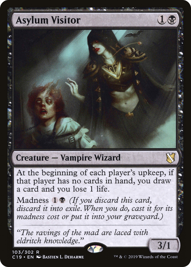 Magic: The Gathering - Asylum Visitor - Commander 2019