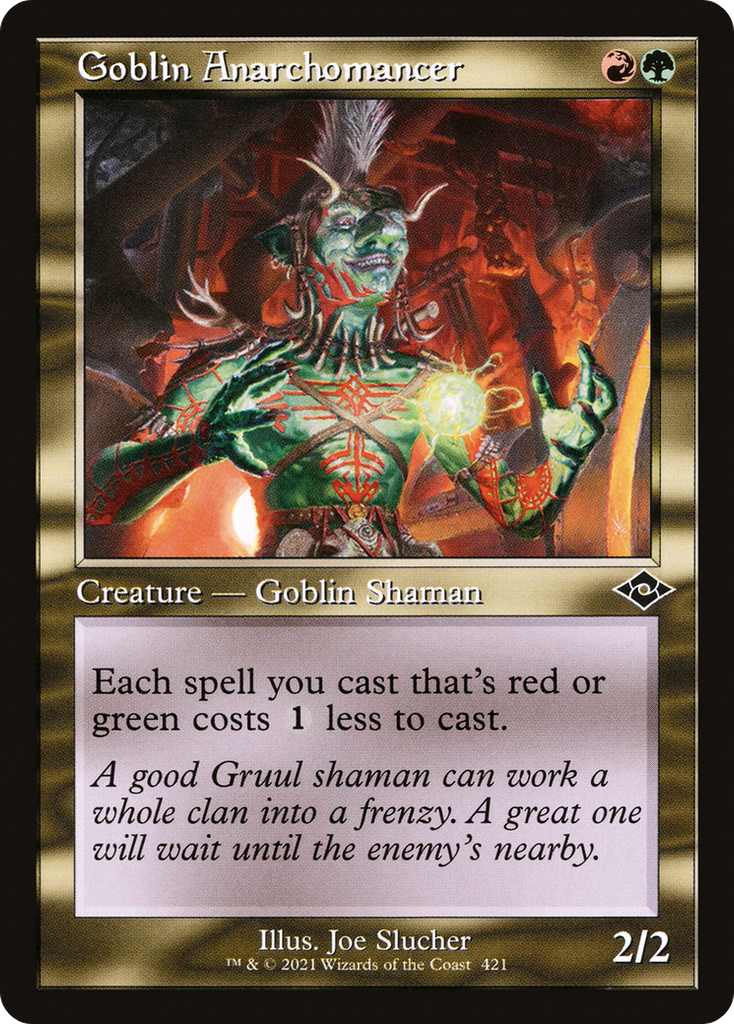 Magic: The Gathering - Goblin Anarchomancer Foil - Modern Horizons 2