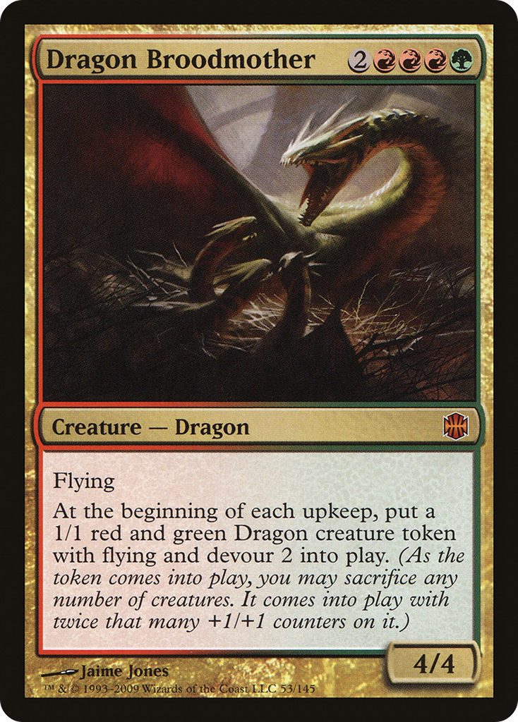 Magic: The Gathering - Dragon Broodmother - Alara Reborn