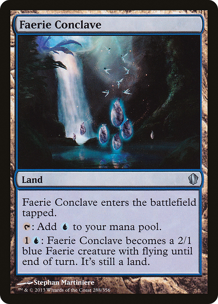 Magic: The Gathering - Faerie Conclave - Commander 2013