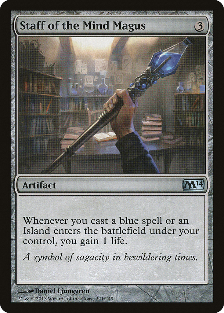 Magic: The Gathering - Staff of the Mind Magus - Magic 2014