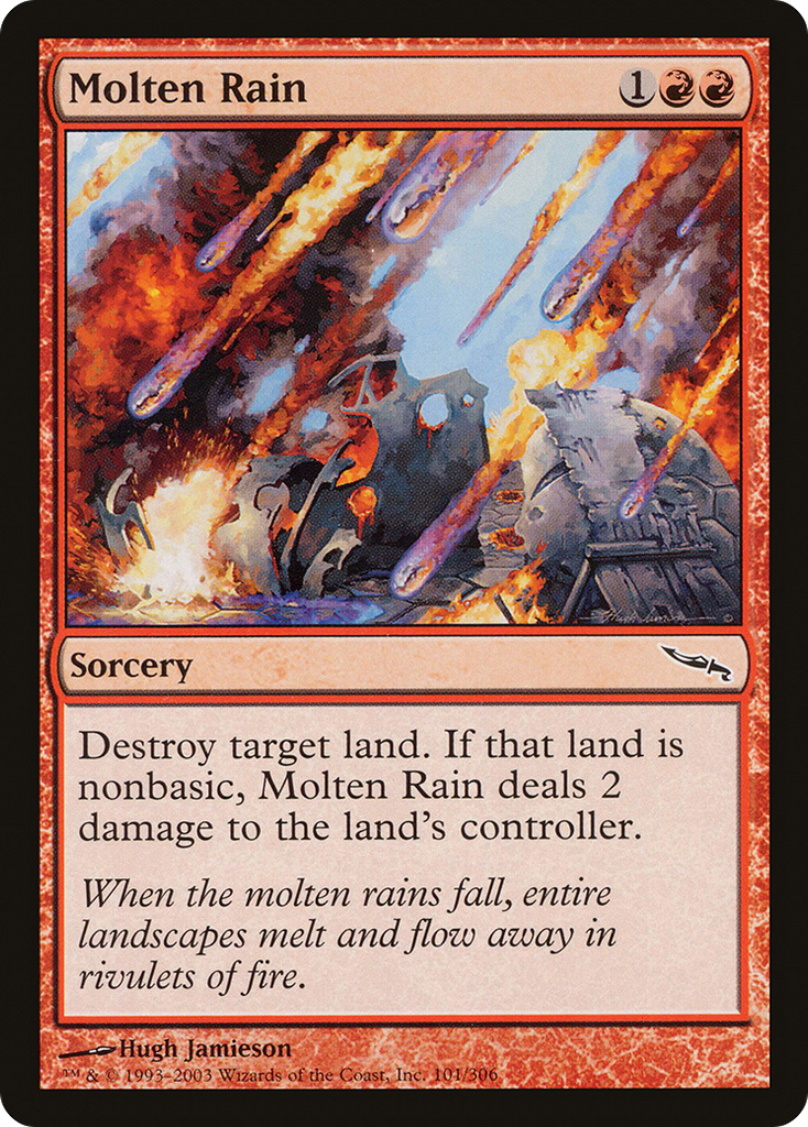 Magic: The Gathering - Molten Rain - Mirrodin