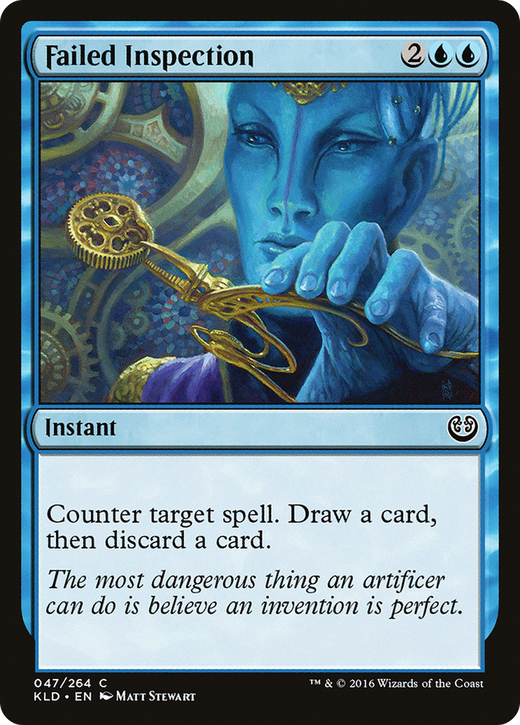 Magic: The Gathering - Failed Inspection - Kaladesh