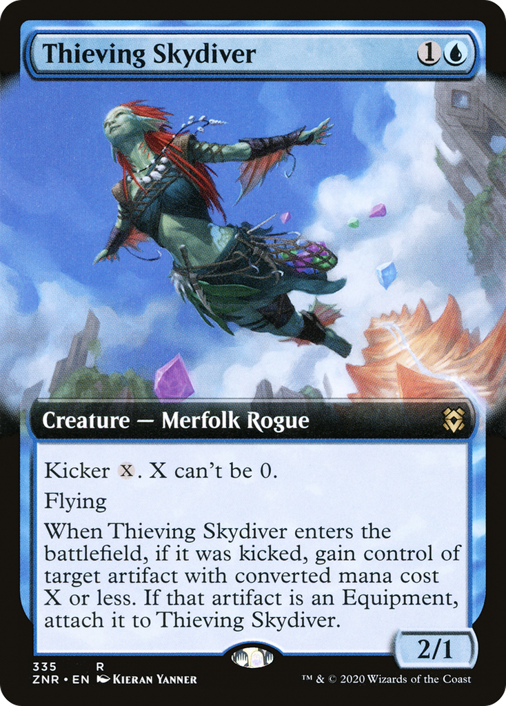 Magic: The Gathering - Thieving Skydiver - Zendikar Rising