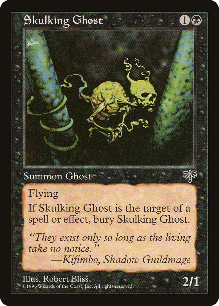 Magic: The Gathering - Skulking Ghost - Mirage